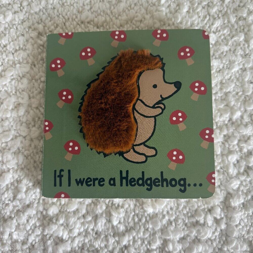 Jellycat If I Were A Hedgehog Touch and Feel Book